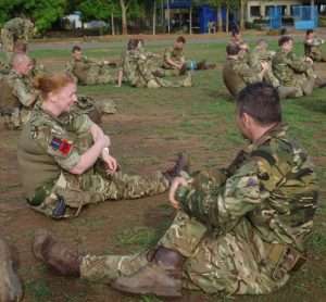 RAF Regiment Battle PT