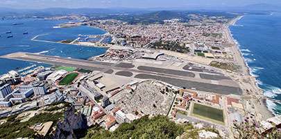 RAF Gibraltar Runway
