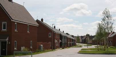 SFA estate, built at Beacon Barracks in Stafford illustrating Future Accommodation Model