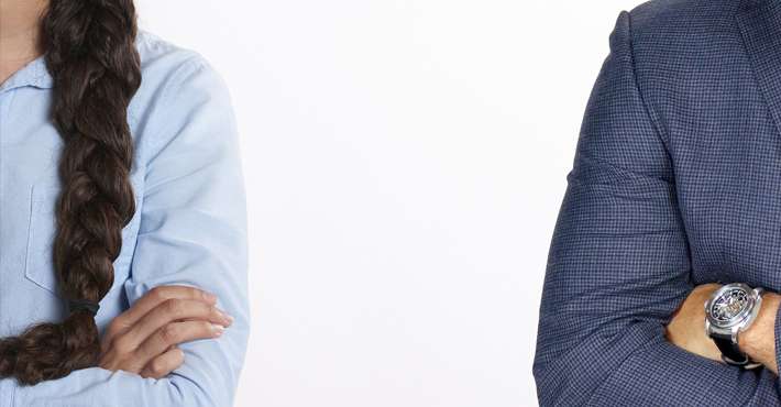 Couple standing apart illustrating separation and divorce guide